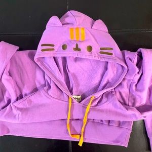 Pusheen Bat Hoodie Halloween